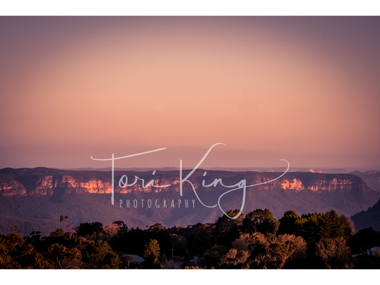 Blue Mountains Sunset