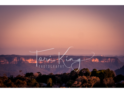 Blue Mountains Sunset