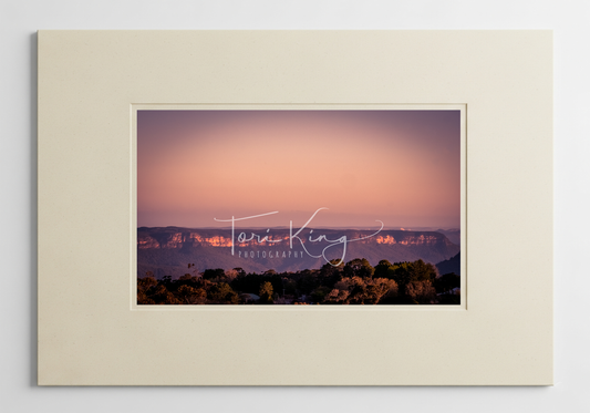 Blue Mountains Sunset